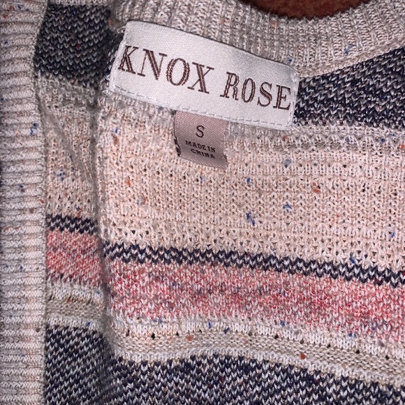 knox rose boho knit open cardigan - Picture 3 of 5
